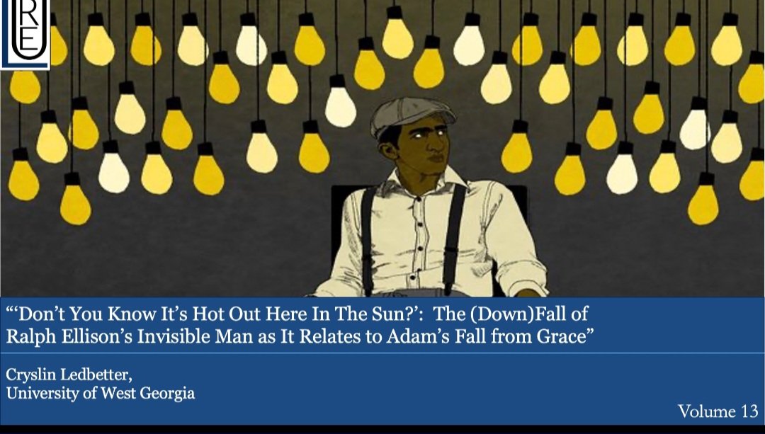 lurejournal's tweet image. Have another preview of LURe's thirteenth volume!! 📝📕📚✍️

This piece by Cryslin Ledbetter explores "The Invisible Man" and the Biblical Adam's fall from grace.

#lurejournal #volume13