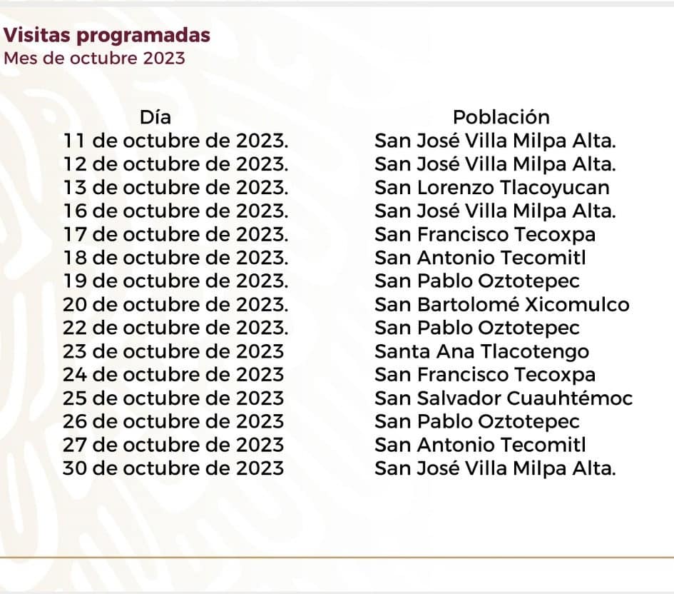 IneaCdmx's tweet photo. @IneaCdmx y @FTraxion continuamos "En ruta por la educación" en @GobMilpaAlta hoy en #Tecomitl.
Te compartimos la programación de visitas del camión educativo en las poblaciones de @GobMilpaAlt, mañana estáremos en San Pablo Oztotepec de 10 a 15 horas.
¡Acércate al #INEA!
Visita #AprendeINEA https://t.co/w92PJ05GKr acude a tu #PlazaComunitaria más cercana búscala en https://t.co/3cVmuzEuSU o llama al 800 8906 310