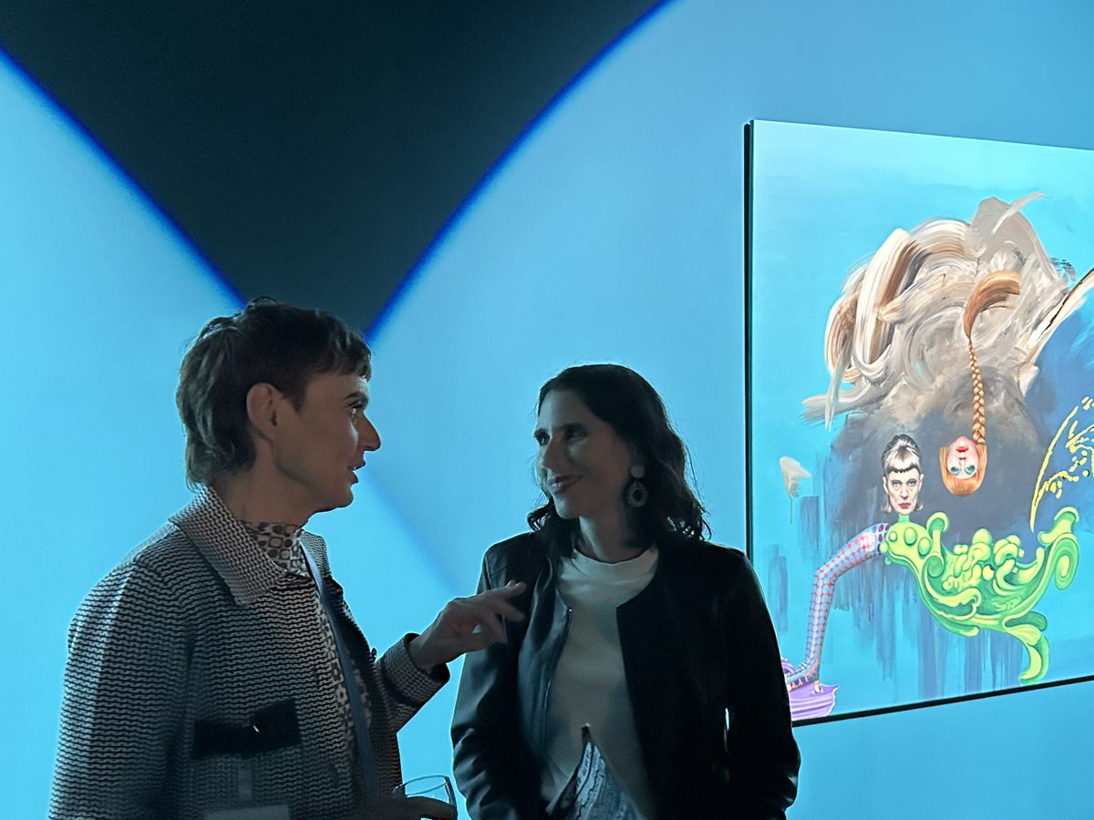 Immersion totale - le duo autrichien Jakob Lena Knebl &amp; Ashley Hans Scheirl investit les lieux du <a href="/PalaisdeTokyo/">Palais de Tokyo</a> 🙌 et nous emmène dans un univers absolument remarquable🔝💪#doppelganger @austrocult
