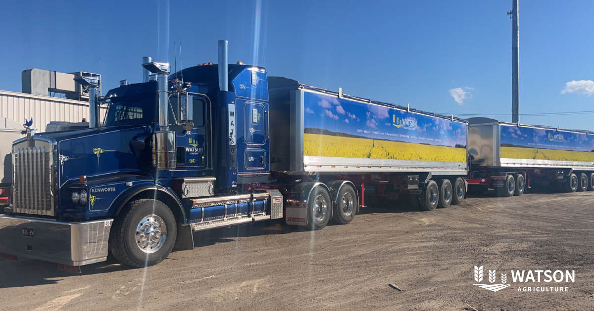 With a wide agricultural network, we provide efficient and reliable transportation services, assuring safe delivery of fresh produce to farmers in regional Vic &amp; NSW. Explore out services:
watsonagriculture.com.au/freight/ 

#crops #farming #freight