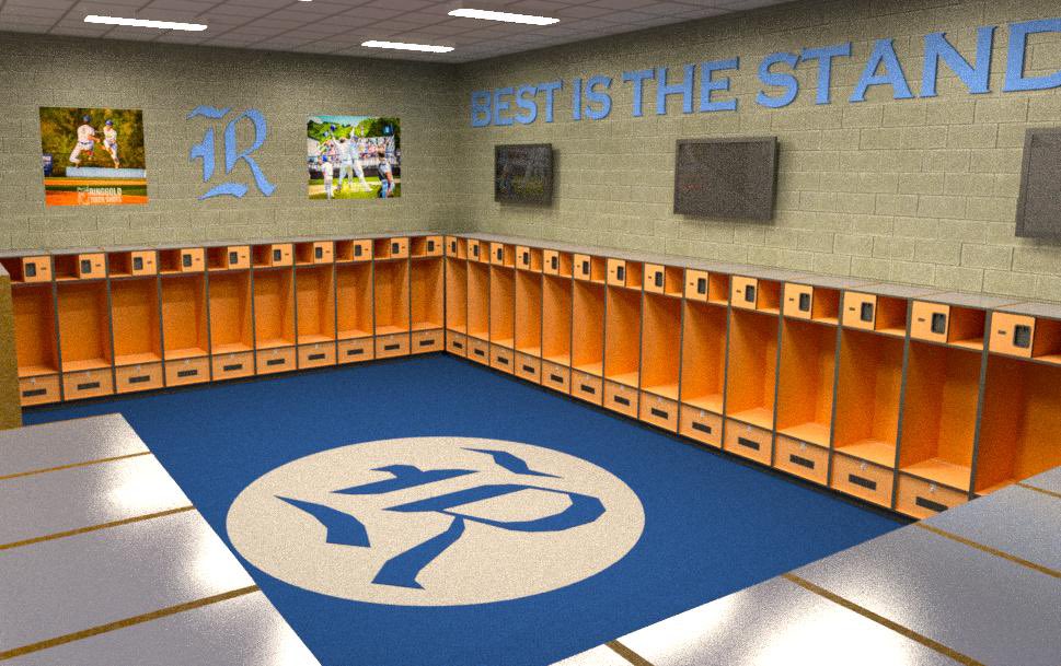 RHS_baseball14's tweet photo. NEW LOOK, SAME STANDARD‼️

🚨🚧 COMING SOON 🚧🚨

-New Indoor Hitting Facility 
-Updated technology/ training features 
-Locker Room renovation 
-Weight room addition + Recovery 
-Upgraded backstop stadium seating

#BESTIsTheStandard https://t.co/Gz6DoijTwB