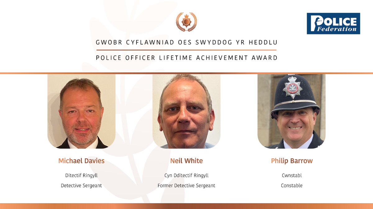 swpolice's tweet photo. Our next category is the Police Officer Lifetime Achievement Award, sponsored by @SWP_Federation.
The finalists are…
#TeamSWPAwards https://t.co/hhsBh1JyVq