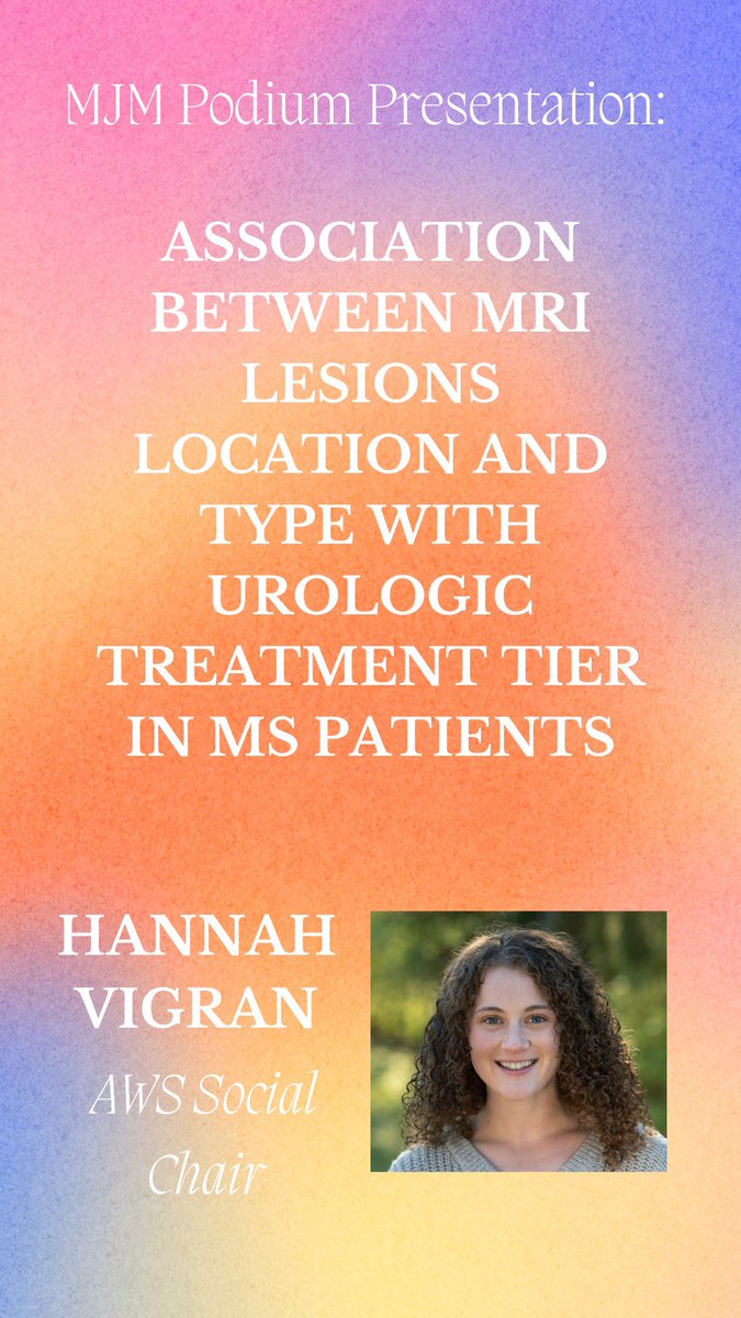 Michigan Journal of Medicine Conference was a success. Shout out to the AWS members who presented their work. Special shout out to two of our board members for their stellar podium presentations ✨💜🎉