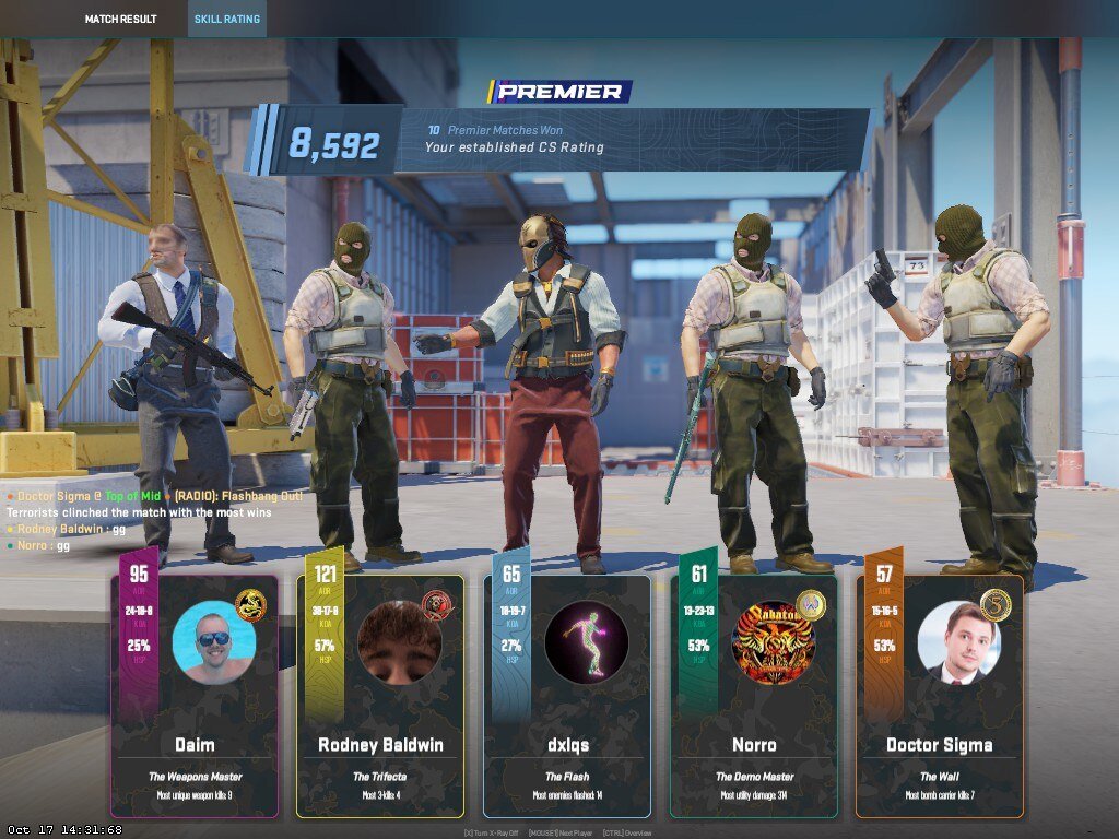 daimsteen's tweet image. So my alt got a higher rank than my main 🙃🙃