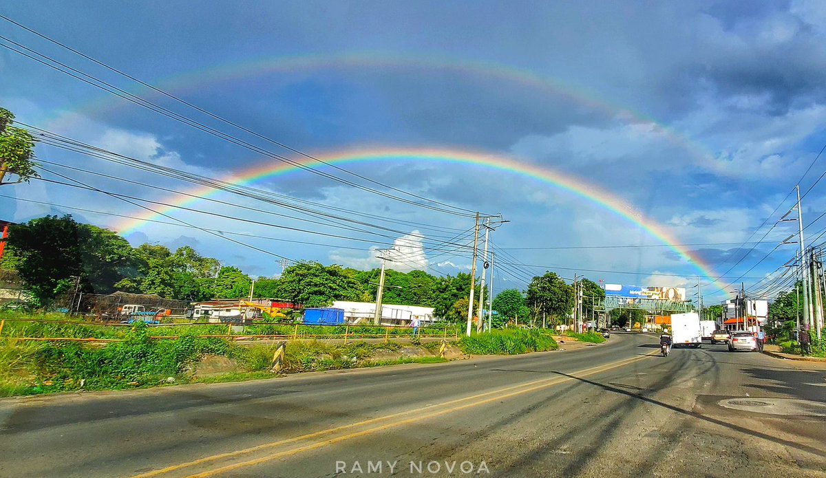 taniasandinista's tweet photo. Maravillas del cielo en #Managua. #doblearcoiris #NicaraguaFascinanteIrresistible https://t.co/ohPzO4pv2C
