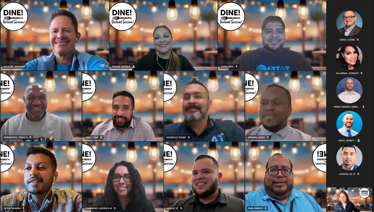RogerGo28's tweet photo. I absolutely loved these company DINE sessions 💙🖤💙🖤 Great opportunity to collaborate with great minds of the business. 
@EZMunoz10  @CentralIhx @RaulLopez229 https://t.co/QWSU7ReIOI