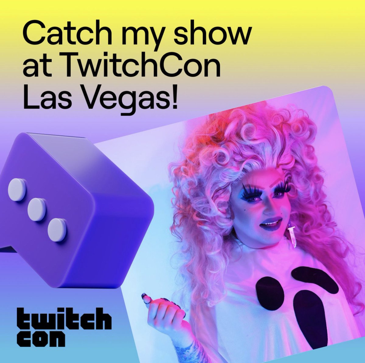 WyntrXO's tweet photo. T-MINUS 12 HOURS UNTIL I LEAVE FOR LAS VEGAS!!!! I better see everyone at the #Twitchcon #DragShowcase !!! https://t.co/nMsussycDb