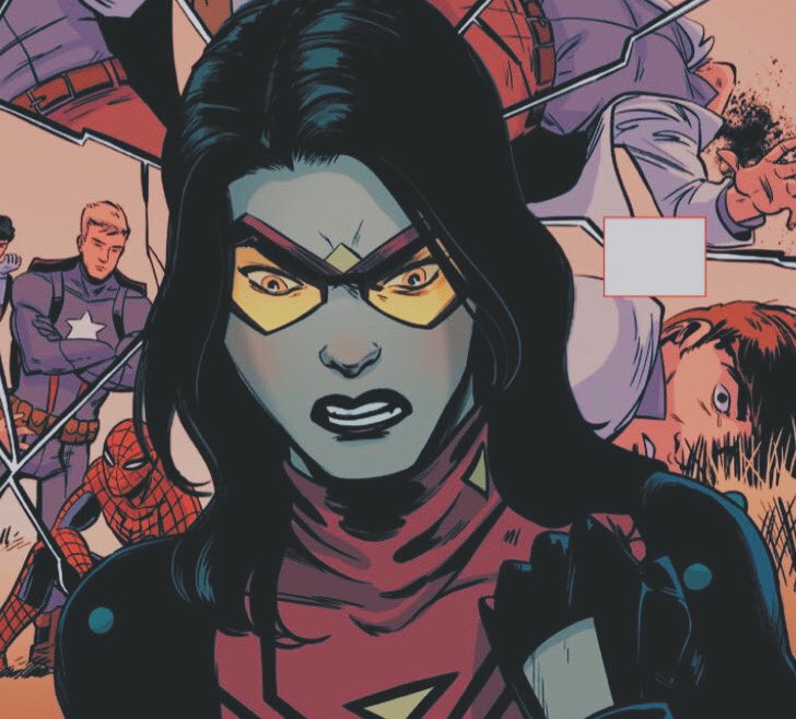 CovertArachnid's tweet image. — been an active Avenger for quite some time but there was one thing she was damn good at.

Kicking ass.

And that’s exactly what she planned on doing to Ultron and all his machine friends.

#𝗔𝗛𝗝𝗜𝗡 𝘅 #𝗟𝗘𝗚𝗔𝗖𝗜𝗘𝗦