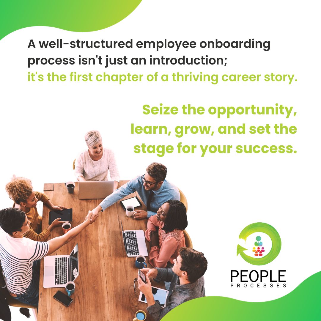 people_process's tweet image. At People Processes, we understand the vital role of effective onboarding in your organization's success. 📬 Get in touch with us and discover how we can tailor your onboarding process for maximum growth and prosperity. 
#employeeonboarding #onboardingsuccess #PeopleProcesses