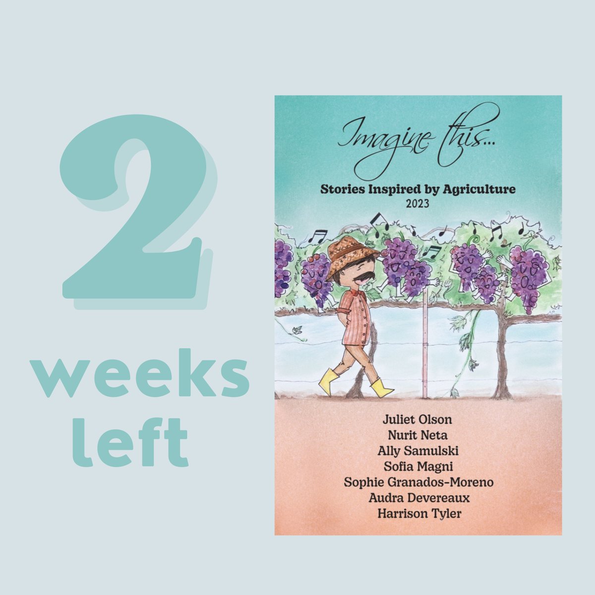 IMAGINE... your student's name on the front cover!
The Imagine this... Story Writing Contest closes soon.
Find out more and submit stories here: learnaboutag.org/programs/conte…