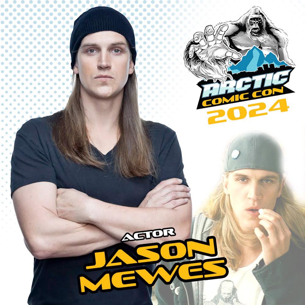 We are excited to announce Jason Mewes as our next guest for Arctic Comic Con April 27th & 28th, 2024 at The Dena Ina Center. Tickets on sale now at ArcticComicCon.com #ACCA2024 #Alaska #anchorage #comiccon #acca #JasonMewes