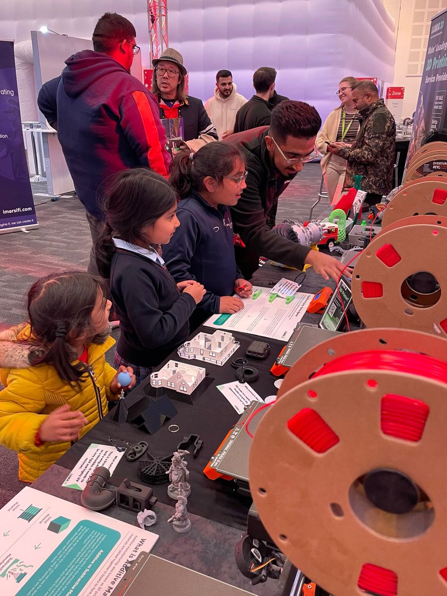 We have had a brilliant time inspiring the next generation into the world of #3DPrinting at
<a href="/WalesTechWeek/">Wales Tech Week</a> ! #WalesTechWeek #STEM <a href="/ICCWales/">ICCWales</a>
