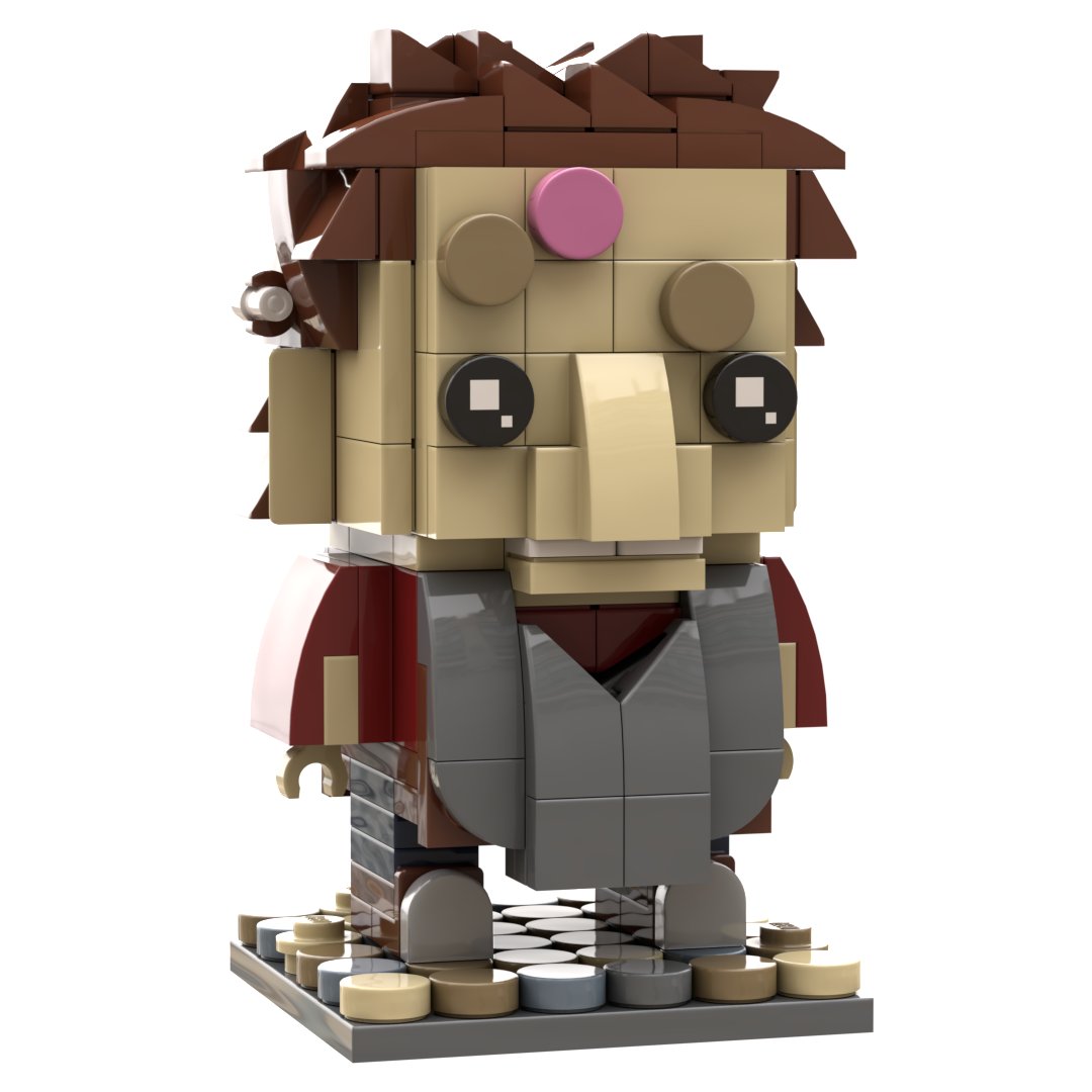 Revisiting my Nobby Nobbs Brickhead figure - what is he missing?