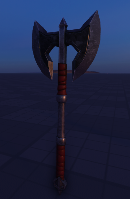 battle axe for abbadon comms open!
discord.gg/abaddongame
 #Roblox #RobloxDev #RobloxStudio