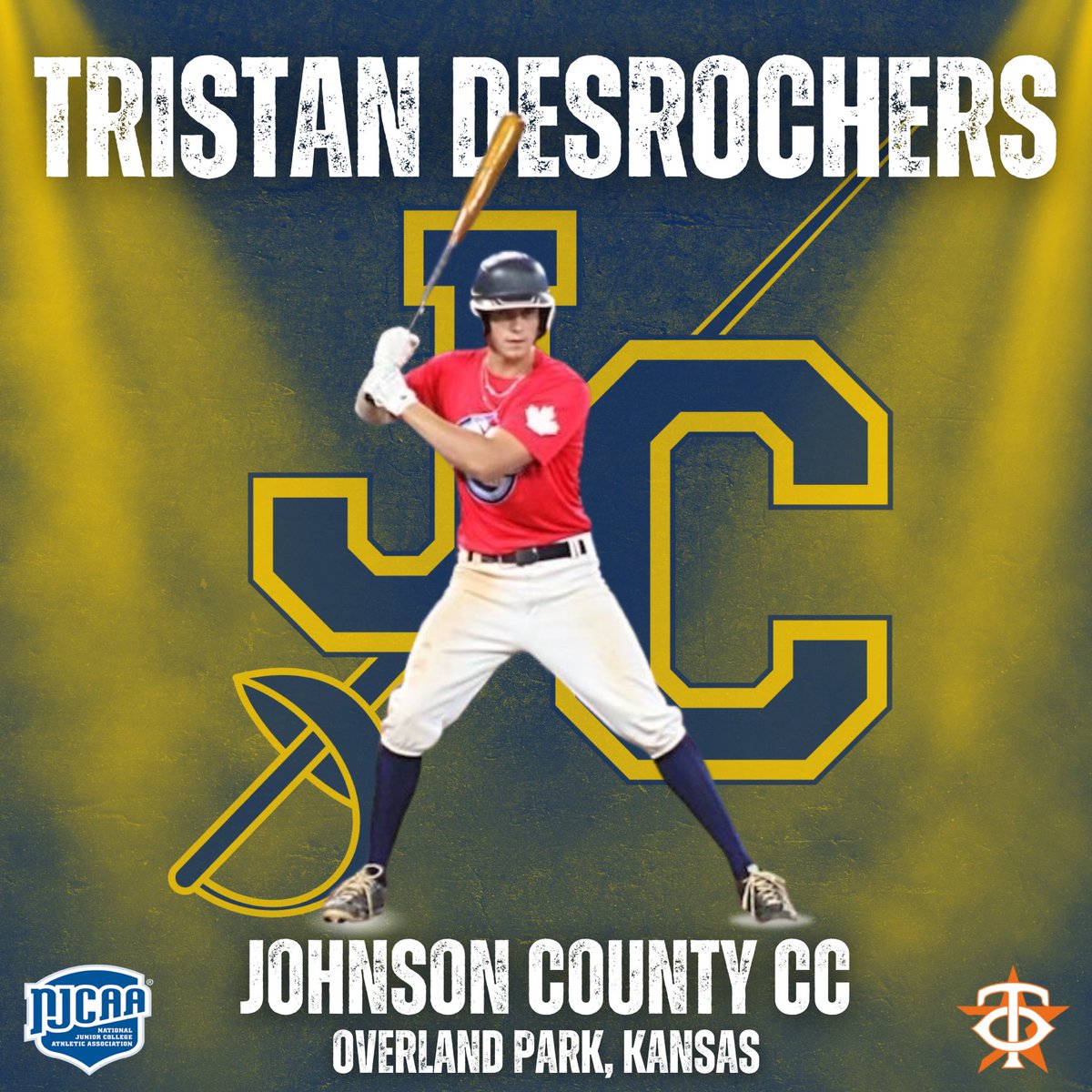 TeamONBaseball's tweet image. ⭐️𝐂𝐎𝐌𝐌𝐈𝐓𝐌𝐄𝐍𝐓 𝐀𝐋𝐄𝐑𝐓⭐️

‘24 SS Tristan DesRochers has announced his commitment to Johnson County CC, an NJCAA D1 program in Overland Park, Kansas.

Congratulations to Tristan and his family.

#TeamO🟠