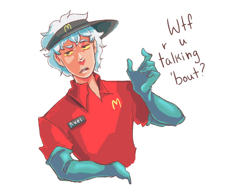 Blackcatangel_'s tweet photo. Idk I just like how his stupid face looks here 🙈
#oc #originalcharacter #McDonalds #ctrl #mcctrl #digitalart #art #doodle https://t.co/dqWamm4h2w