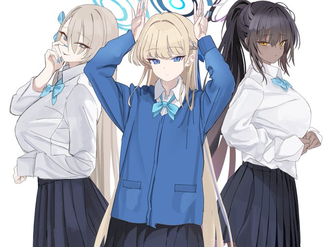 Amazon.co.jp: α1 ブルアカ 制服 アカネ&カリン&ネル&トキ