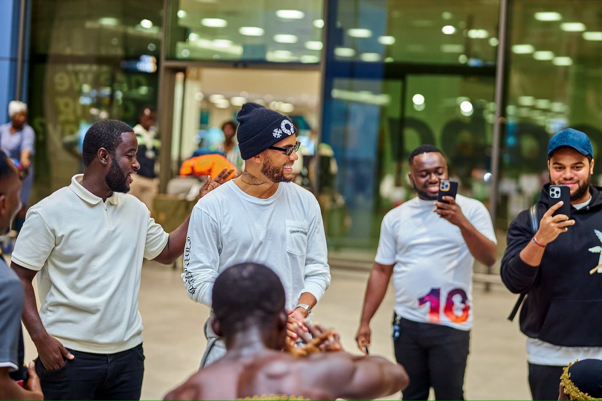 robphotogh's tweet photo. Ryan Bertrand, former Chelsea champions league winner arrives in Ghana today to partner @ed_koranteng &amp; @koppansports. 
The partnership seeks to use sports to impact development across Africa. iamryanbertrand and lou1sbell
📸📹🎥 @robphotographygh @robmultimediagh https://t.co/jNTw896L9p