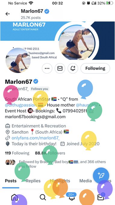🎉 Happy Birthday to the incredibly talented content creator @marlon67_   🎉 Your creativity knows no bounds<a href="/tag/happybirthday"class="tags"><span>#happybirthday</span></a><a href="/tag/contentcreatorcelebration"class="tags"><span>#contentcreatorcelebration</span></a>