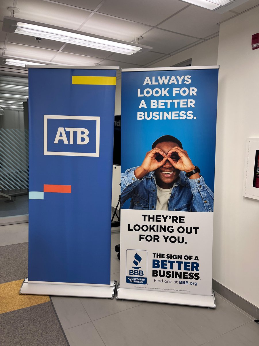 BBBAlberta's tweet photo. Tonight, join the BBB and ATB and celebrate the local entrepreneurial spirit of small businesses for Small Business Week!

#smallbusinessweek #atbfinancial #bbbaccredited https://t.co/aQCVLViWgE