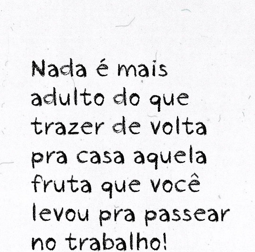 Quem nunca??!!!