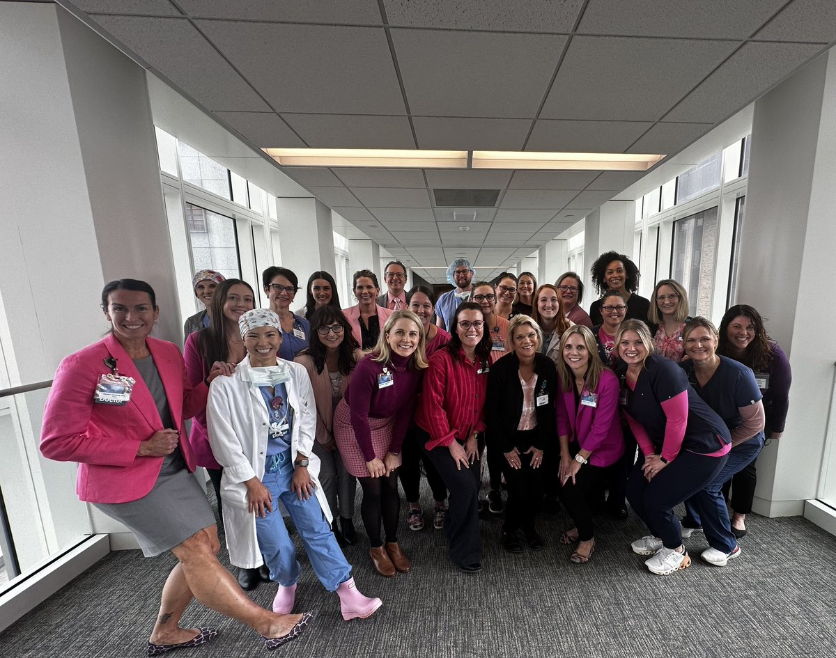 CorinnaSHughes's tweet photo. Proud to see @MayoUrology team donning shades of pink &amp; purple to support #DomesticViolenceAwarenessMonth and #BreastCancerAwarenessMonth. Let's unite in the fight against violence and cancer! 💪💖 #MayoClinicCares #TogetherWeStand https://t.co/NgmucKDEOE