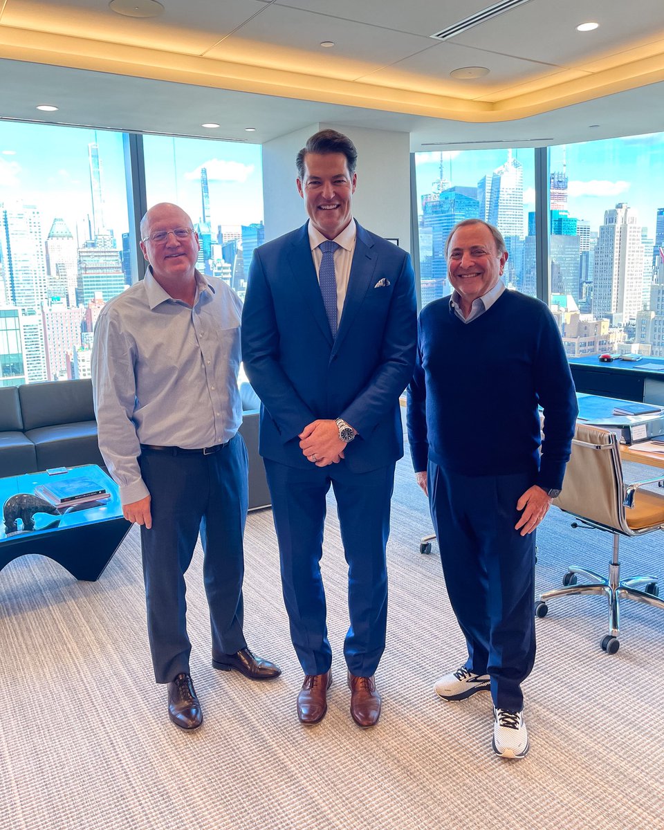 GM Bill Armstrong visited the <a href="/NHL/">NHL</a> Headquarters in New York this week for an interview and to talk shop.