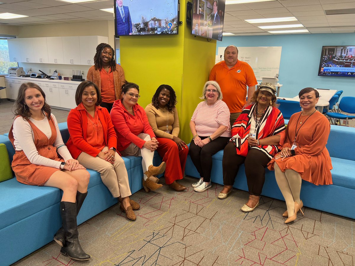 Today <a href="/CharMeckSchools/">Charlotte-Mecklenburg Schools</a>  Communications and Family Engagement teams are united against Bullying and we’re wearing orange to show our support on #UnityDay. It’s National Bullying Prevention month. Support safe schools.
Learn more at StopBullying.gov #bullyingprevention