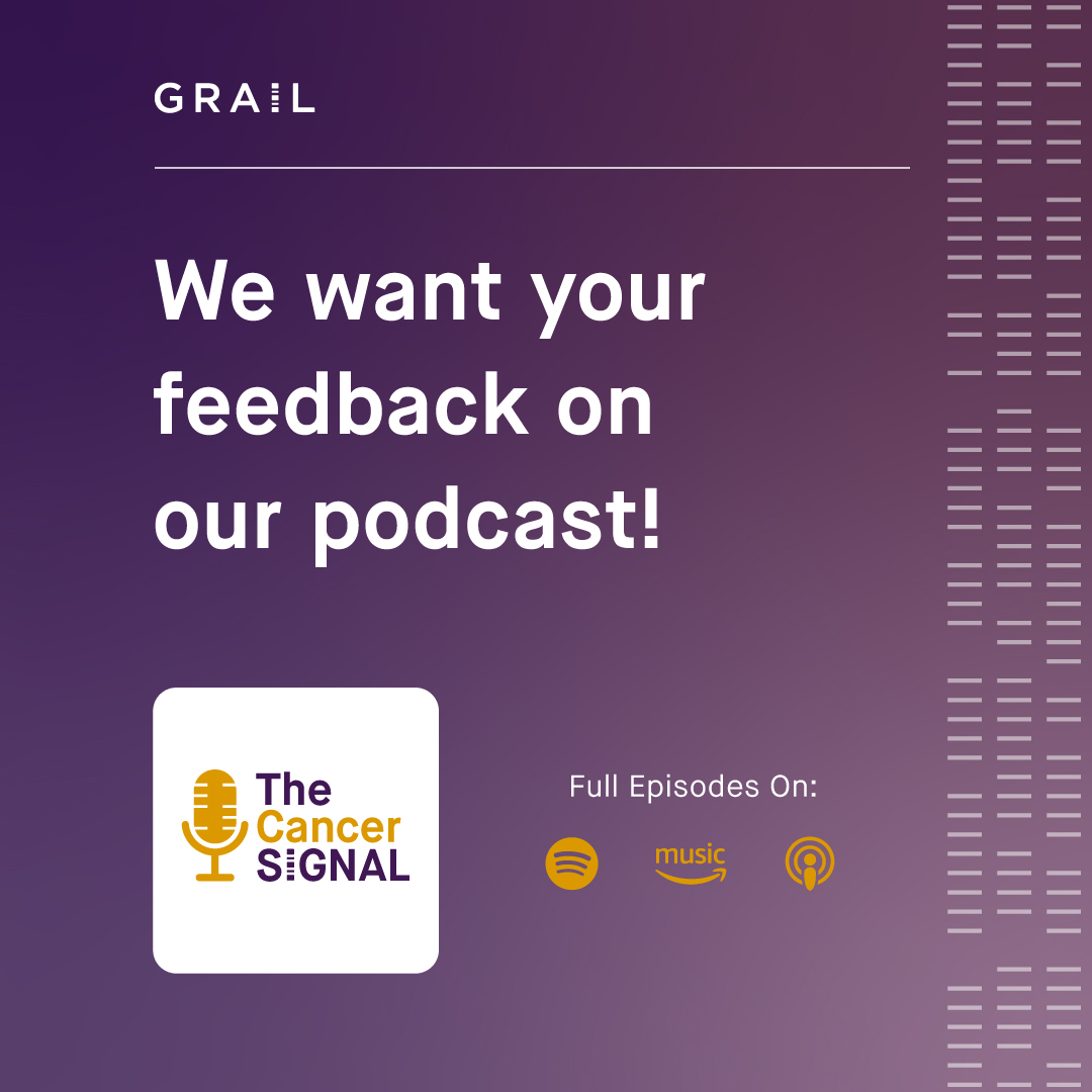 Have you heard our podcast, The Cancer SIGNAL? We want to hear your thoughts! 💬 Fill out this quick survey to share your feedback for future episodes on multi-cancer early detection: bit.ly/3PV8bfZ