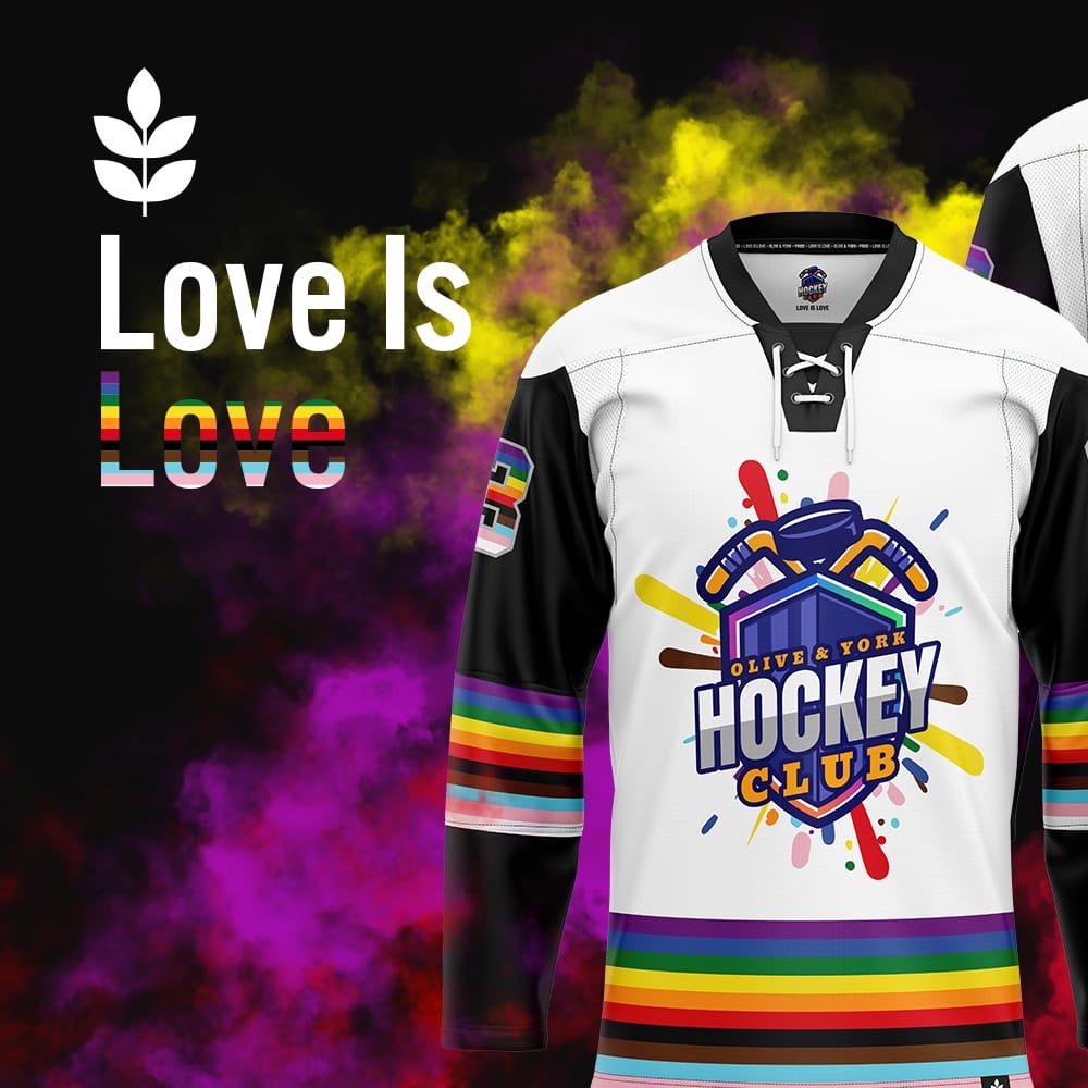 olive_york's tweet photo. Love is Love...and Hockey is for Everyone 🏳️‍🌈🏳️‍⚧️

Excited to launch the O&amp;Y Hockey Club, with profits going to @YouCanPlayTeam, who are doing great work to make hockey a more welcoming sport for everyone.

Pre-order now live: https://t.co/Mbc8uBLynz https://t.co/iU07WXZh1g