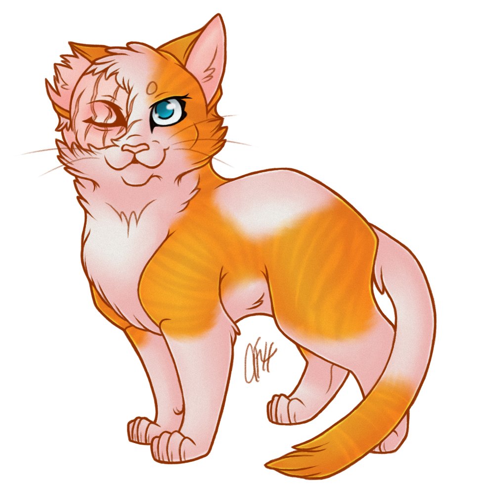 xReiterei's tweet photo. Brightheart <3 #warriorcats https://t.co/U9QQxjqIT4