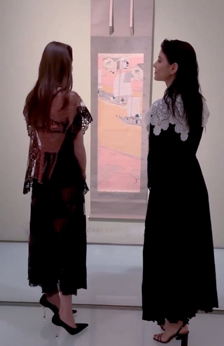No, I hate them because this is so: 

 ‘Isn’t it beautiful, Juls?’

‘Yeah’ Juliana breaths out not even looking at the painting, but at the art in front of her ‘the most of them all’.