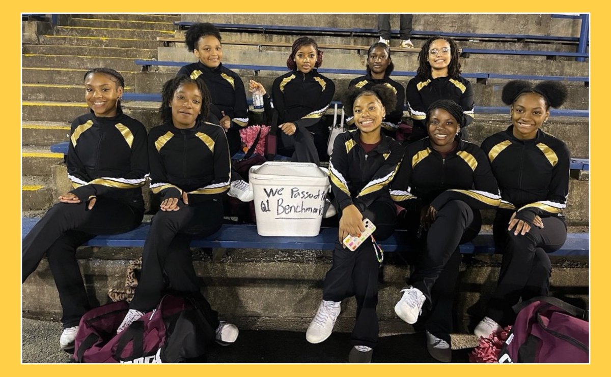 JSRMS cheerleaders passed all of their Benchmarks for Quarter 1. Way to go!