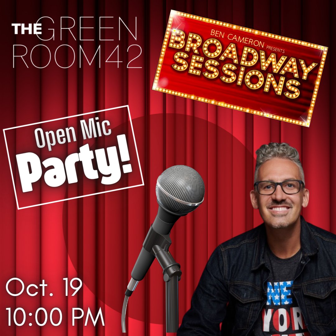 CALLING ALL #SINGERS . U r the star at @bwaysessions at @TheGreenRoom42 this week!! All performers get a video of their performance ❤️ #broadway #sing #talent #musicaltheatre