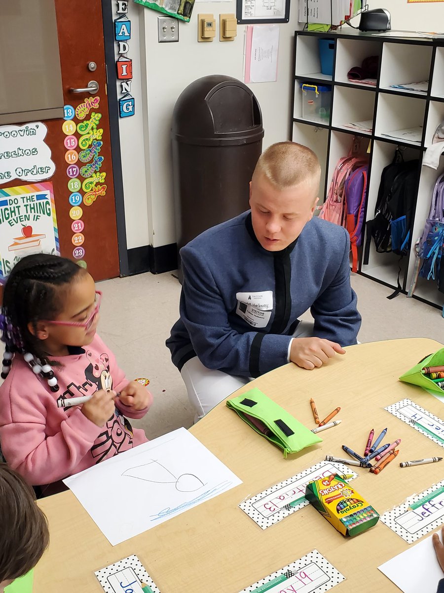 KBGeckos's tweet photo. The Citadel was in the house today, talking about what it takes to be a leader!! @CCSDConnects @WBGoodwinGators https://t.co/61FdUkMV9G