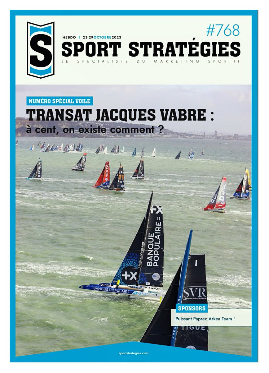 Le numéro spécial #voile de <a href="/SportStrategies/">Sport Stratégies</a> consacré @TransatJV est bouclé. Et ce numéro est vraiment chouette 🥳 
<a href="/TeamPaprecArkea/">Paprec Arkéa Team</a> <a href="/yoannrichomme/">Yoann Richomme</a> <a href="/CorsairFr/">Corsair</a> <a href="/LorientAgglo/">Lorient Agglo</a> <a href="/AUDELOR/">AudéLor</a> <a href="/EricBellion1/">Eric Bellion</a> @DUOforaJOB_FR <a href="/BenjamPepin/">Benjamin ferre</a> <a href="/UNESCO_fr/">UNESCO en français</a> etc. 🔥❤️⛵️