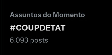 Your Kingdom Brasil | COUP D'ETAT tweet media