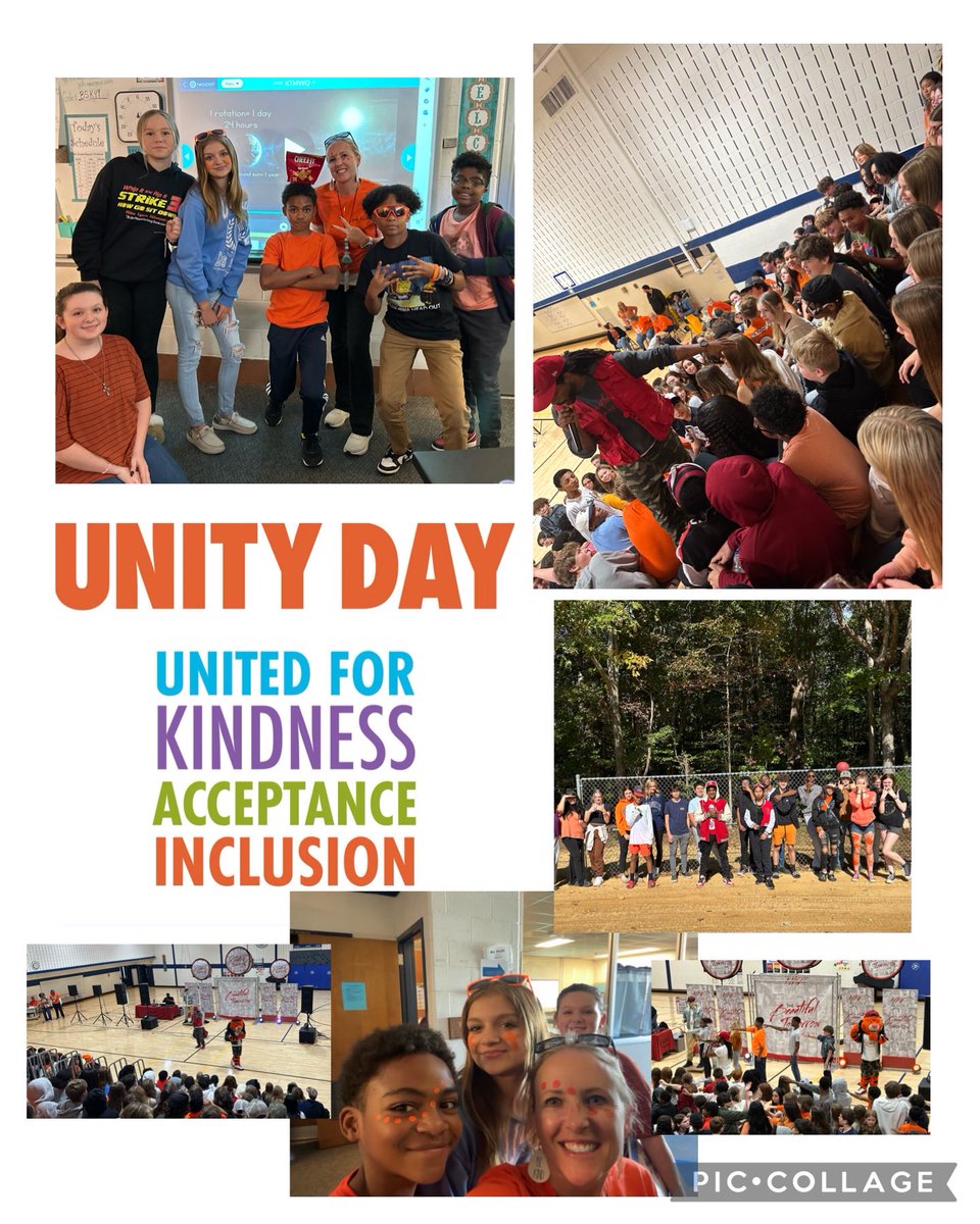 wutka4's tweet photo. Today was amazing as we celebrated Unity Day at Picco. It all started with an awesome assembly hosted by Humble and his team. #ccpsunityday23 #choosekind @PiccoPride https://t.co/PJMs8jshjR