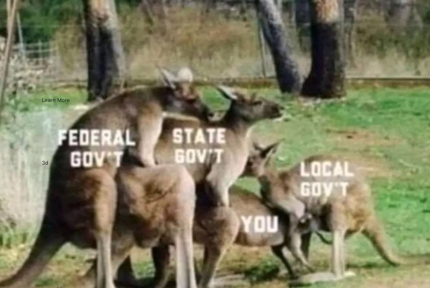 The Australian Tax Payer as shown here by Skippy &amp; Co... Have a good weekend!