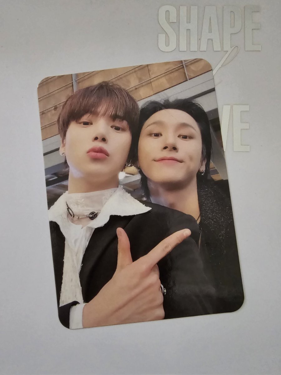 Giggkar's tweet photo. [พร้อมส่ง] 'Shape of Love' Unit Photo Card "Minhyuk-I.M" ราคา 180 บาท รวมส่ง #ตลาดนัดมอนเบเบ้ #มอนเบเบ้พลาซ่า https://t.co/DheL3qvrKp