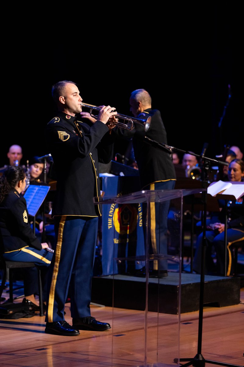 Our Fall tour is officially underway! SSG Mike Gillespie kicked off the first concert with a great performance of the Böhme Trumpet Concerto!