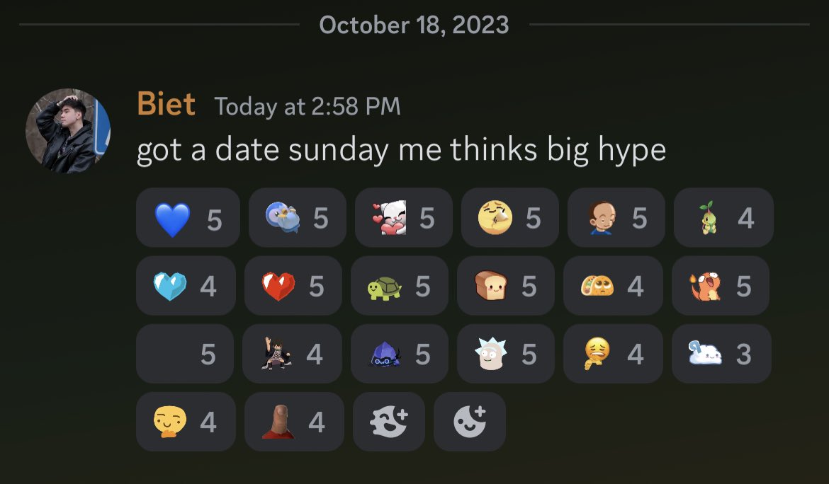 HelloImBiet's tweet photo. Not one to share much, but the support I feel from this friend group is great, especially considering after everything I’ve been through. https://t.co/78Pdv467vV