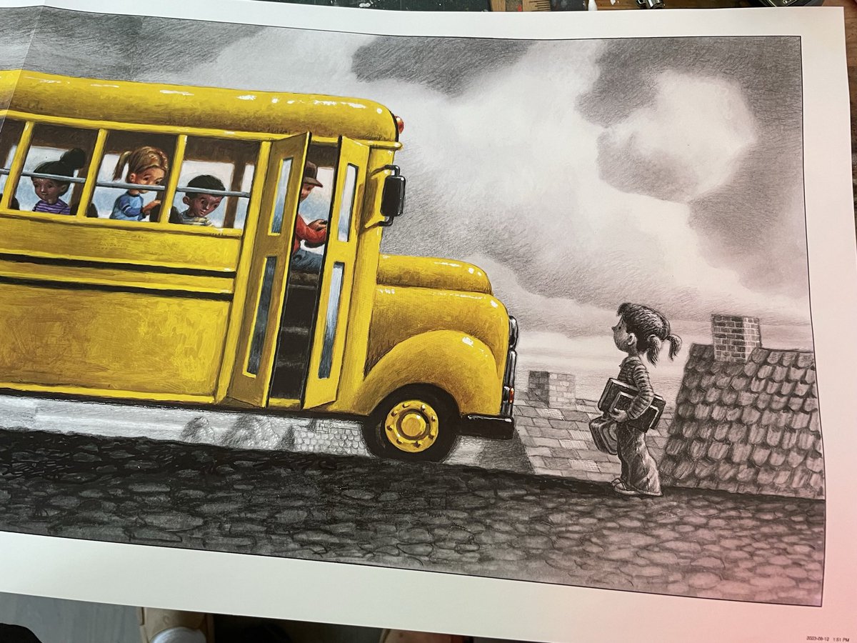 ICYMI… I’m excited to share the cover of my upcoming picture book publishing in June of 2024 with @MacKidsBooks @MacKidsSL #TheYellowBus #lorenlong