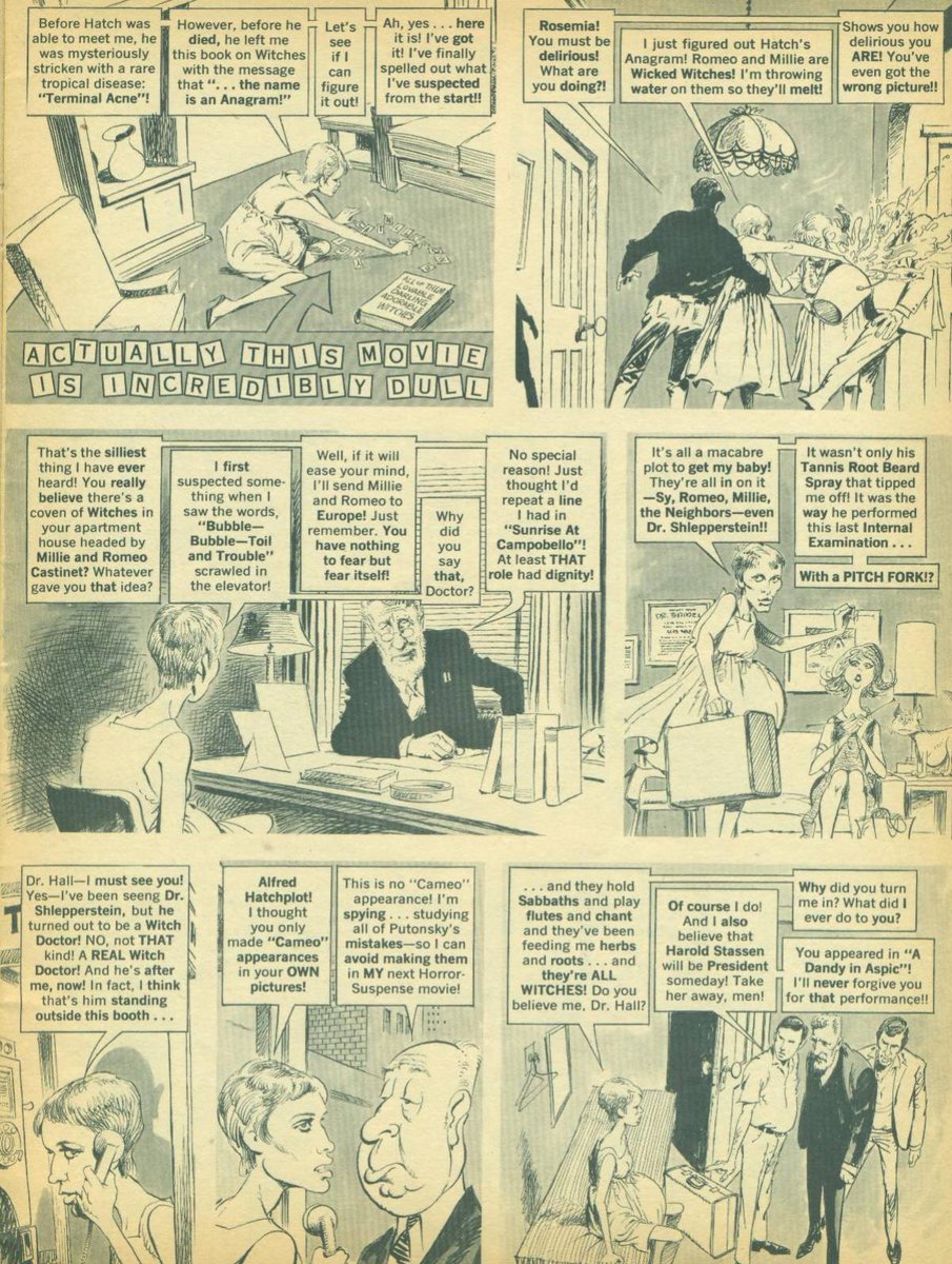 CalvinXRankin's tweet photo. @willmckinley MAD Magazine was also the back door into adult-rated movies for kids, with the added bonus of wild satire https://t.co/F5VxiLKFiG