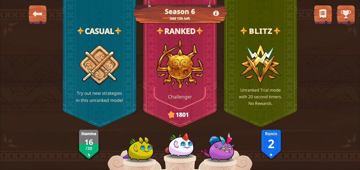 Here comes a new Challenger!!!

The Sticky Lizard from free choice box really makes a difference :)

#OriginsS6 #AxieCreator #AxieInfinity #AxieOrigins