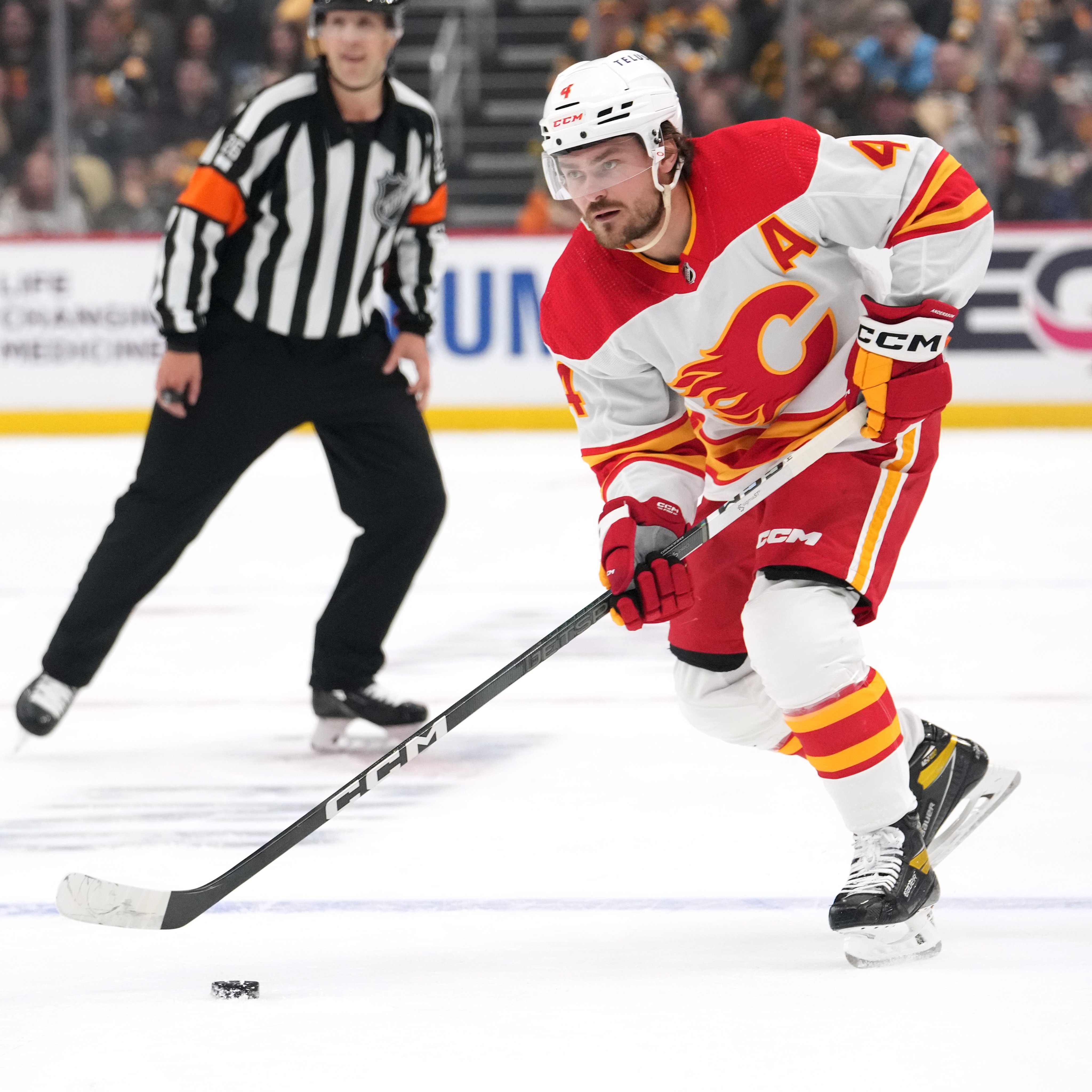 NHL suspends Flames' Rasmus Andersson 4 games for charging