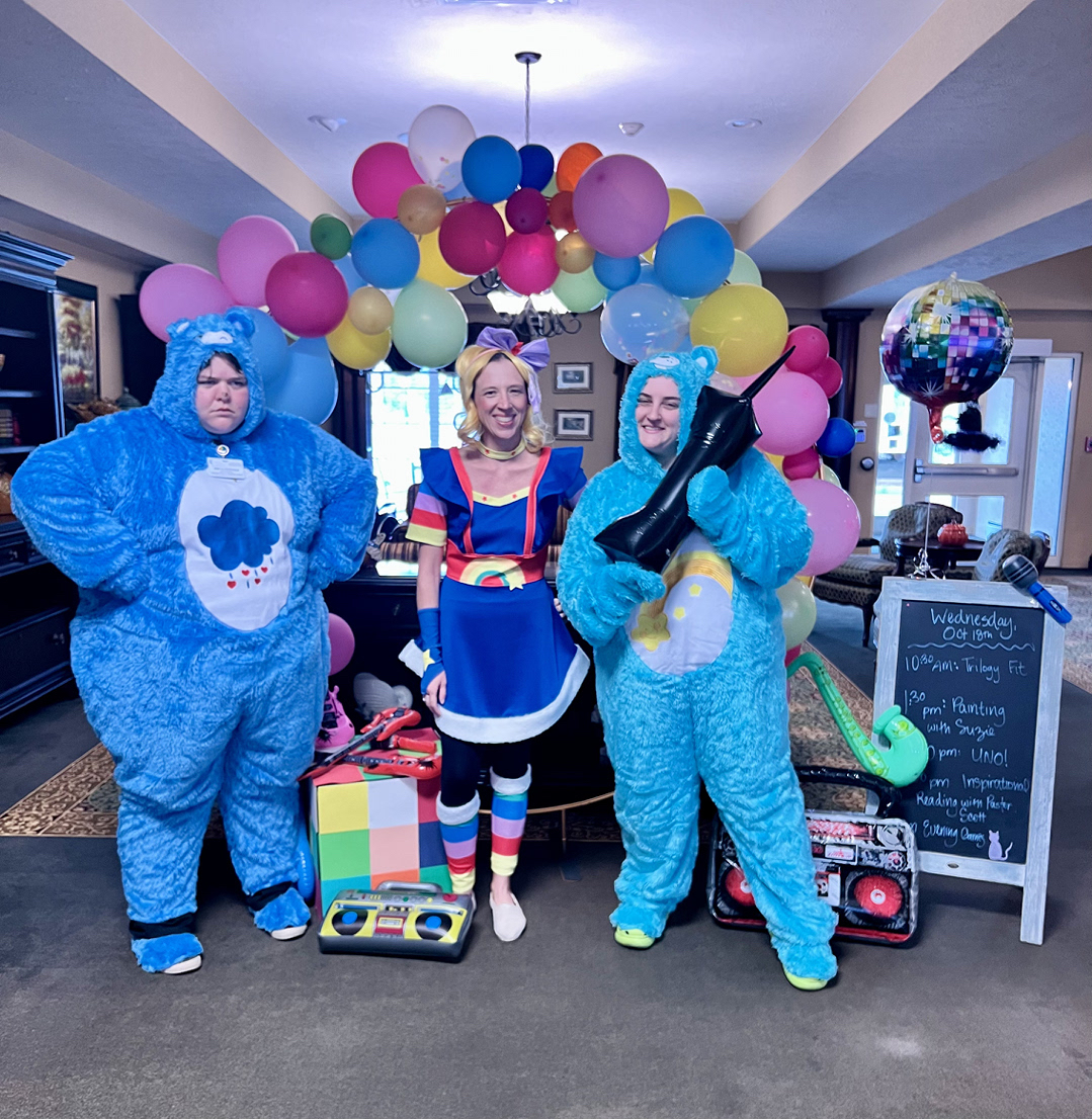 AvalonSpringsHC's tweet photo. “Here’s to the crazy ones. The misfits. The rebels. The troublemakers. The round pegs in a square hole.” 
#80s #80sFest #AsIf #TrilogyThemeWeek #DancingThroughTheDecades #TrilogyIsElectric #TrilogyBFF https://t.co/k8Rfx2GKRZ