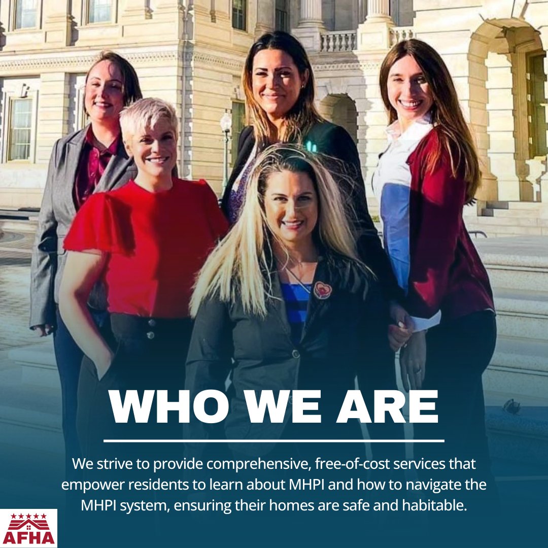 Who are we? We strive to provide comprehensive, free-of-cost services that empower residents. Want to learn more? Head to our website to find out more: afhousingadvocates.org/about-us/

#armedforceshousingadvocates #militaryspouse #militaryfamily