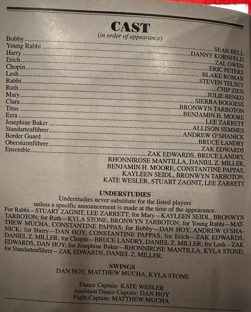 BrigidNYC's tweet photo. #HarmonyANewMusical #1stPreview!
#HarmonyBway https://t.co/01ys7ycEbc