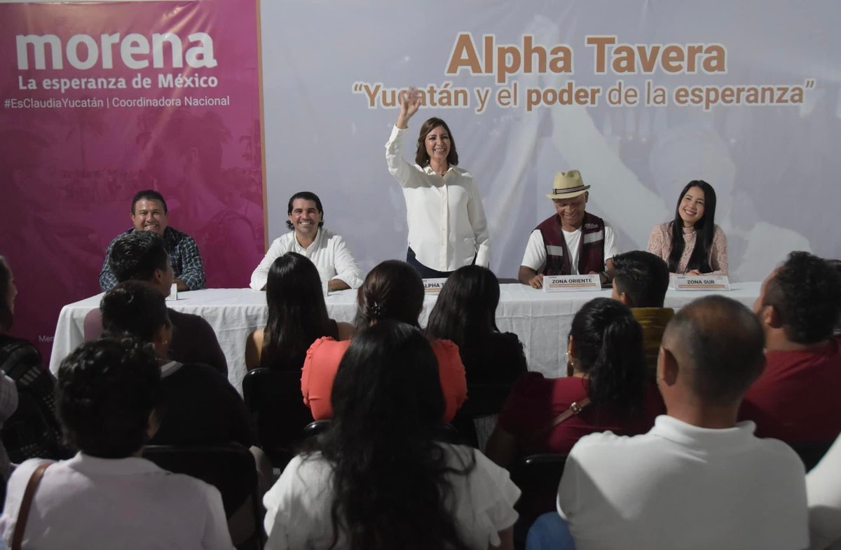 alpha_tavera's tweet image. ¡Gracias por su confianza! Unidos ganaremos la encuesta y lo haremos estando #CercaDelPueblo, siguiendo el ejemplo de nuestro presidente, Andrés @lopezobrador_ , y de nuestra Coordinadora Nacional, la Dra. @Claudiashein La #Cercanía y #ElPoderDeLaEsperanza